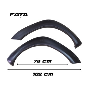 Set 6 protectii aripa overfendere compatibil cu Toyota Hilux 2020-> - Img 8
