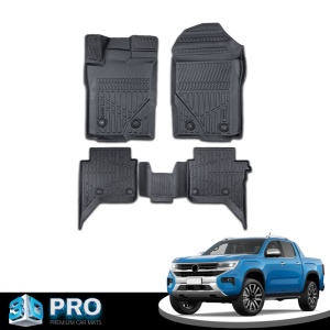 Set covorase auto cauciuc VW Amarok II 2023->, forma tavita 3D - Img 4