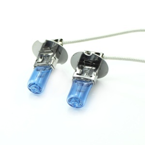 Set de 2 becuri Halogen H3 +100% Intensitate - LONG LIFE - Img 4