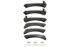 Set Manere plastic interior negru compatibil BMW seria 3 E90 E91 2004-2012