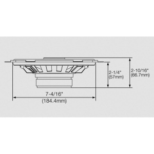 STAGE 8602 DIFUZOARE AUTO COAXIALE JBL 6"x8'', 60W RMS - Img 2