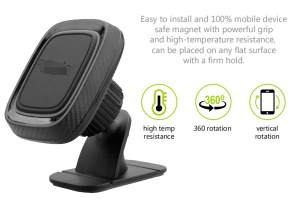 SUPORT TELEFON MAGNETIC AUTO CU FIXARE PE BORD - Img 8