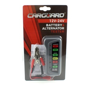 Tester pentru baterie și alternator / 12V – 24V / cu indicatori LED - Img 4