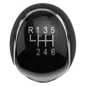 6 sebességes váltógomb, kompatibilis a Hyundai IX35 2009-2014, Elantra 2007-2011, i30 2007-2010 modellekkel, fekete színű, nagy belső menettel 11 mm. - Img 3