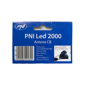 ANTENA CB PNI LED 2000 CU FILET SO-239, LUNGIME 90 CM, ILUMINARE IN TIMPUL EMISIEI - Img 7