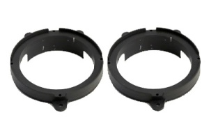Autós hangszóró adapter gyűrű Cikkszám: 20.529 Renault Twingo 2 2007-2014 Első 130mm