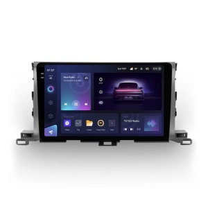 Autós navigáció Teyes CC3 2K Toyota Highlander 3 2013-2018 4+32GB 10.36" QLED Octa-core 2Ghz Android 4G Bluetooth 5.1 DSP