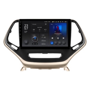 Autós navigáció Teyes X1 4G Jeep Cherokee 5 2015-2018 2+32GB 10.2" IPS Octa-core 1.6Ghz, Android 4G Bluetooth 5.1 DSP