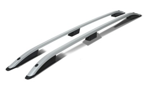 Bare longitudinale Premium compatibil cu OPEL Combo E 2018->, caroserie lunga, culoare argintiu, aluminiu - Img 2