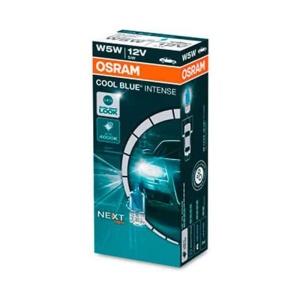 BEC 12V W5W COOL BLUE INTENSE NextGen izzó, 10 darabos OSRAM készlet