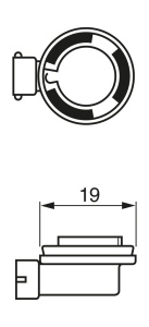 BEC H11 12V 55W PURE LIGHT (1 db buborékcsomagolás) BOSCH - Img 5