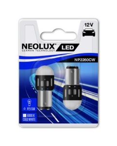 BEC LED 12V 1.2W BAY15D BLISTER 2 BUC NEOLUX - Img 2