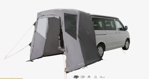 Cort camping tip copertina pentru haion masina Easy Camp Krossbu, 195x190 cm pentru VW T5 T6, Mercedes Vito W639 W447, Clasa V - Img 3