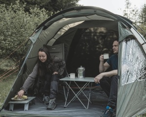 Cort camping tip dom Easy Camp Kinn 4, 380x255x180 cm, pentru 4 persoane - Img 6