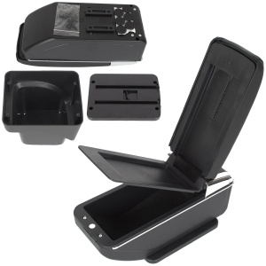 Cotieră auto compatibilă VW Golf 5 MK5, piele ecologică neagră - Img 5