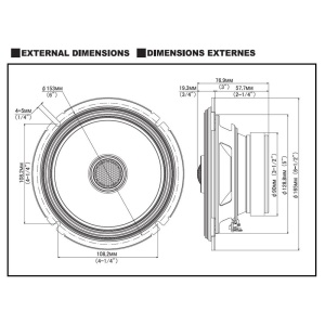 Difuzoare Coaxiale Alpine S2-S65 16,5 cm 80 W RMS - Img 3