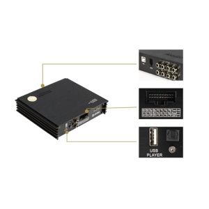 EL-AP300D NEO AMPLIFICATOR PE 4 CANALE RAINBOW CU PROCESOR DE SUNET PE 8 CANALE