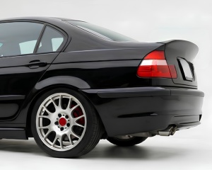 Eleron portbagaj compatibil cu BMW seria 3 E46 1998-2005 sedan, CSL Design, negru lucios - Img 4