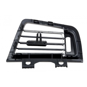 Grila Ventilatie Bord partea Stanga compatibila BMW Seria 5 F10 F11 2010-2017 negru cu crom - Img 3