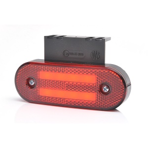 HELYZETJELZŐ LÁMPA LED 1224 W175, 12V-24V, PIROS, HELYZETJELZŐ VAN - Img 2