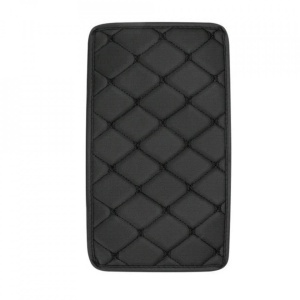 Husa universala din piele pentru cotiera auto 29 cm x 17 cm negru
