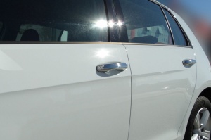 Króm díszléc készlet, ajtókilincsekhez, kompatibilis a SKODA OCTAVIA III 2012-2019 modellel - Img 3