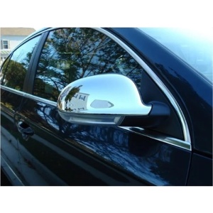 Króm tükörborítások VW PASSAT B6 2005-2010, rozsdamentes acél - Img 2