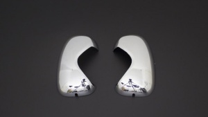 Krómozott tükörborítások, kompatibilisek az OPEL VIVARO 2001-2014 modellekkel, króm műanyag - Img 2