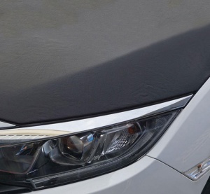 Motorháztető borítás, kompatibilis a VW CRAFTER 2017-> modellekkel, fekete színű - Img 3