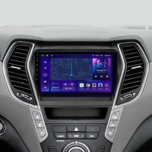 Navigatie Auto MOSS M3 Hyundai Santa Fe 3 2013-2018 4+32GB 9" QLED Octa-core 2Ghz, Android 4G Bluetooth 5.1 DSP - Varianta A - Img 2