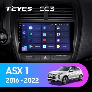 Navigatie Auto Teyes CC3 2K Mitsubishi ASX 2 2016-2023 4+64GB 9.5" QLED Octa-core 2Ghz Android 4G Bluetooth 5.1 DSP - Varianta B - Img 2