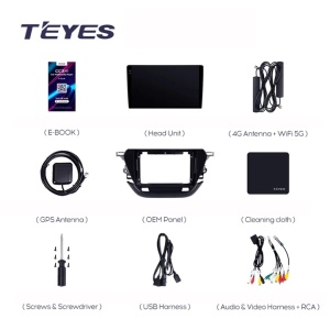 Navigatie Auto Teyes CC3 2K Opel Corsa F 2019-2023 4+32GB 9.5" QLED Octa-core 2Ghz Android 4G Bluetooth 5.1 DSP - Img 7