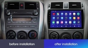 Navigatie Auto Teyes CC3 2K Toyota Corolla 10 2006-2013 4+64GB 9.5" QLED Octa-core 2Ghz, Android 4G Bluetooth 5.1 DSP - Varianta A - Img 3