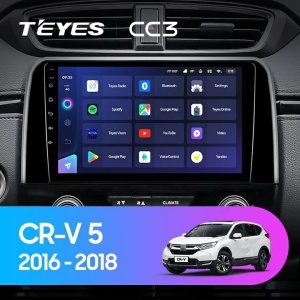 Navigatie Auto Teyes CC3 Honda CR-V 5 2016-2022 6+128GB 9" QLED Octa-core 1.8Ghz Android 4G Bluetooth 5.1 DSP - Img 2