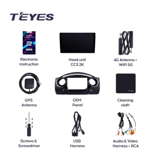 Navigatie Auto Teyes CC3L MINI 2000-2006 4+64GB 9" IPS Octa-core 1.6Ghz, Android 4G Bluetooth 5.1 DSP - Img 7