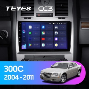Navigatie Auto Teyes CC4 Chrysler 300C 2004-2011 6+64GB 9.5" QLED Octa-core 2.7Ghz, Android 4G Bluetooth 5.1 DSP - Img 2