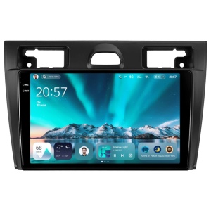 Navigatie Auto Teyes CC4 Ford Fiesta 5 2002-2008 6+64GB 9.5" QLED Octa-core 2.7Ghz, Android 4G Bluetooth 5.1 DSP