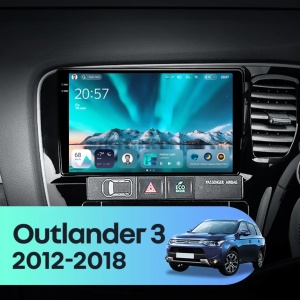 Navigatie Auto Teyes CC4 Mitsubishi Outlander 3 2012-2018 6+128GB 9.5" QLED Octa-core 2.7Ghz, Android 4G Bluetooth 5.1 DSP - Varianta A