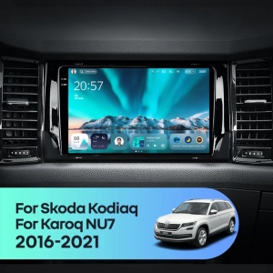 Navigatie Auto Teyes CC4 Skoda Kodiaq 2017-2021 6+64GB 9.5" QLED Octa-core 2.7Ghz, Android 4G Bluetooth 5.1 DSP - Varianta A