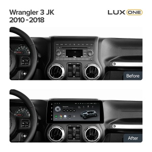Navigatie Auto Teyes Lux One Jeep Wrangler 3 2010-2018 4+32GB 12.3" IPS Octa-core 2Ghz, Android 4G Bluetooth 5.1 DSP - Img 3