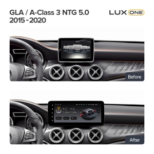 Navigatie auto Teyes Lux One Mercedes-Benz A Class W176 2015-2020 NTG 5.0 6+128GB 12.3” IPS Octa-Core 2.0 GHz Android 4G DSP Bluetooth 5.1 - Img 2