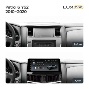 Navigatie Auto Teyes Lux One Nissan Patrol Y62 2010-2020 4+32GB 12.3" IPS Octa-core 2Ghz, Android 4G Bluetooth 5.1 DSP - Img 3