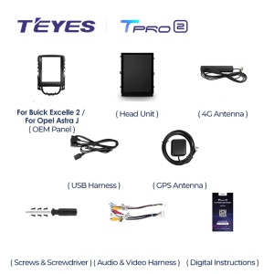 Navigatie Auto Teyes Tip Tesla TPRO 2 Opel Astra J 2009-2017 4+64GB 9.7" QLED Octa-core 1.8Ghz, Android 4G Bluetooth 5.1 DSP - Img 6