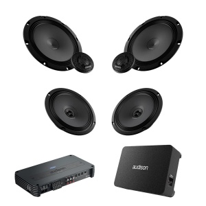 Pachet Difuzoare Auto cu subwoofer Audi Q7 4L 2006-2015 Audison Prima 1010 W