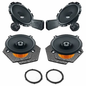 Pachet difuzoare auto Hertz Dieci dedicat Citroen C3 2002-2008, RMS 80W - Img 1