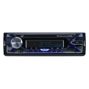 PNI Clementine 8550BT autós rádió MP3 lejátszó, levehető elülső rész, 4x45W, 12V, 1 DIN, SD, USB, AUX, RCA csatlakozóval - Img 3