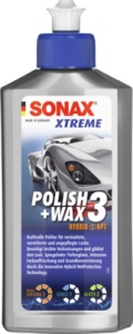 POLÍROZÓ ÉS VIASZOS 3 HIBRID NPT, 250 ML SONAX