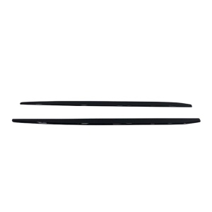 Prelungire praguri laterale compatibile cu VW Golf 7, 2012-2020, negru lucios