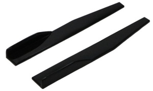 Prelungire praguri laterale negru lucios, 75 CM - Img 2