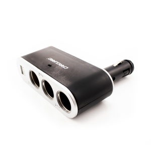 Priză triplă pentru brichetă auto + USB 1A - Img 3